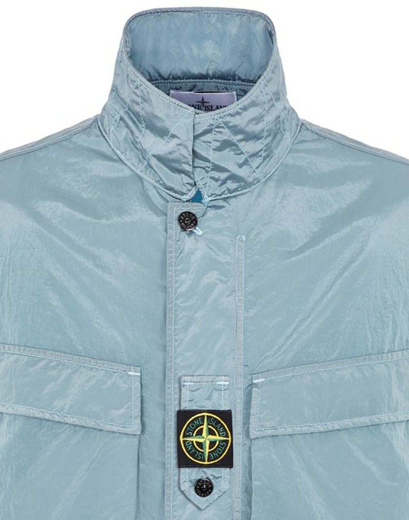 Q0819 나일론 금속 ECONYL® 등록 NYLON SKY BLUE 3