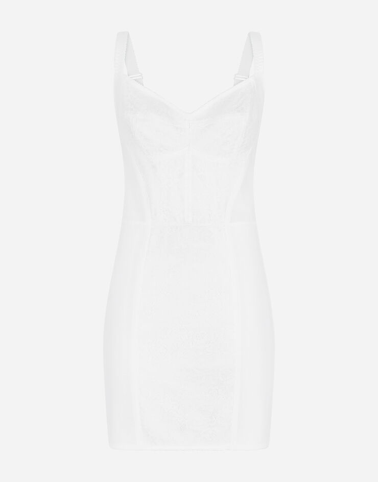 Corset-style slip dress - 1