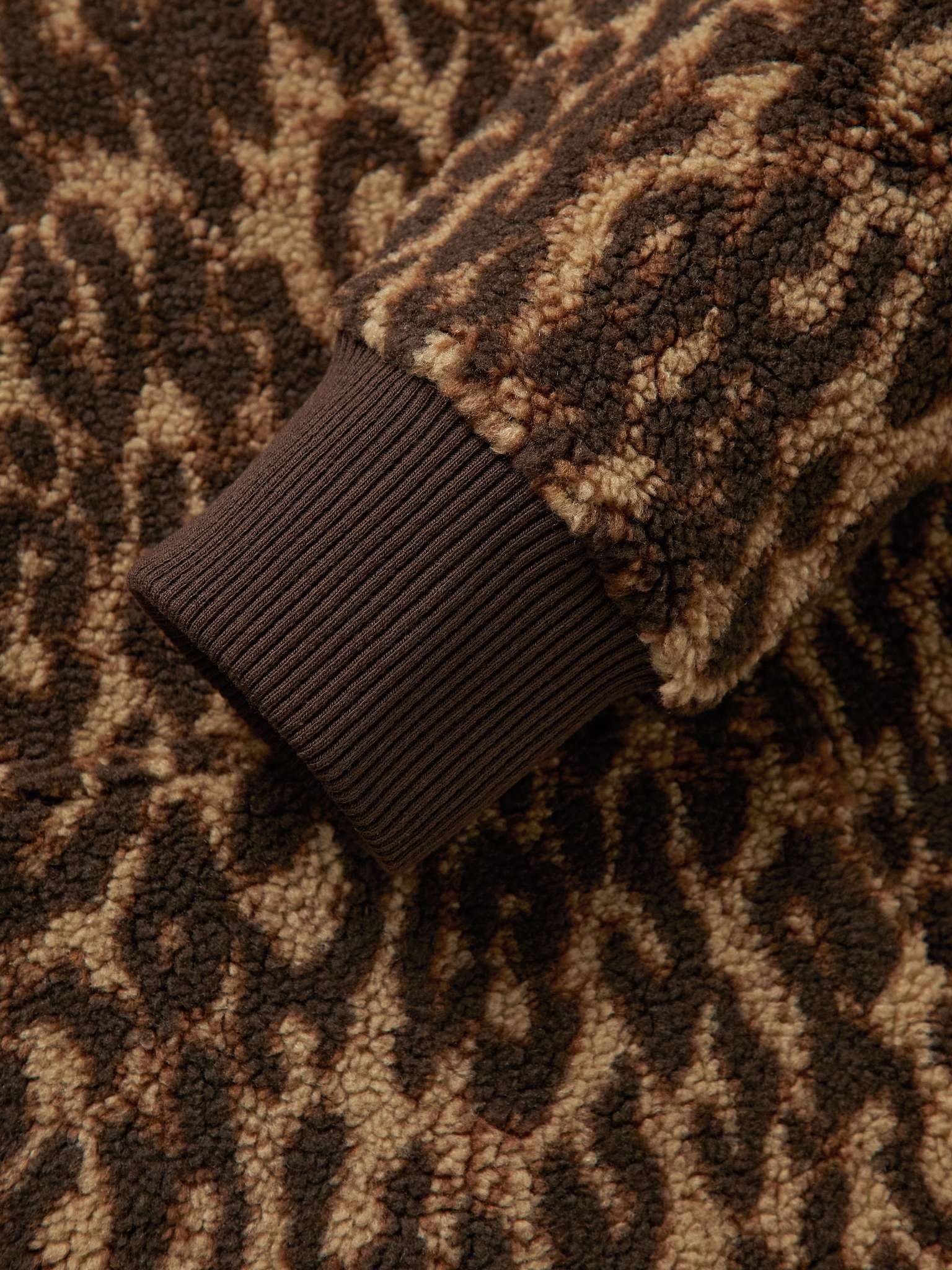 Leopard-Print Fleece Hoodie - 3