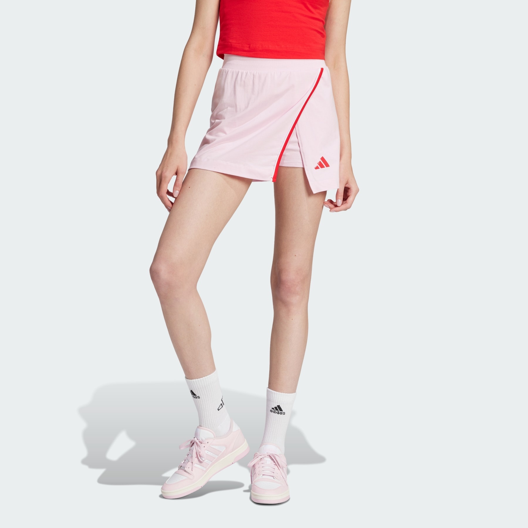 Essentials Color-Pop Cotton Skort - 2