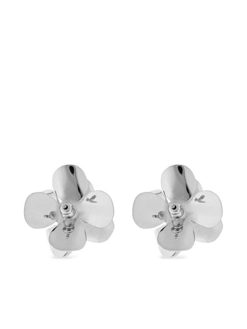 floral-motif earrings 3