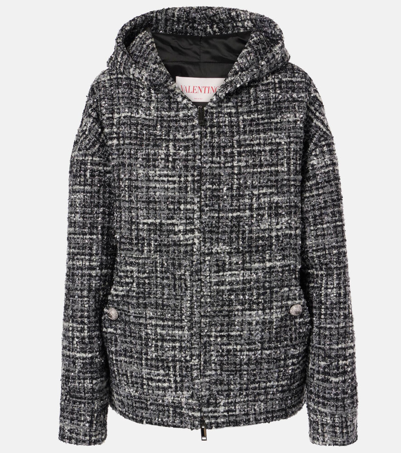 Mossi mélange tweed jacket 1