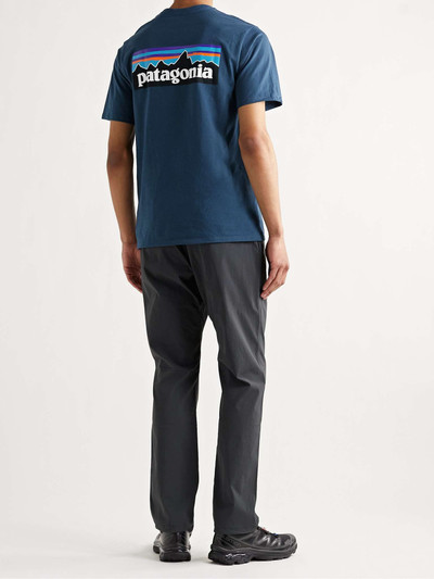 Patagonia P-6 Logo Responsibili-Tee Printed Recycled Cotton-Blend Jersey T-Shirt outlook