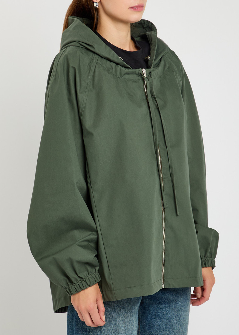 armarium Armarium Eugenia Hooded Cotton-poplin Jacket outlook
