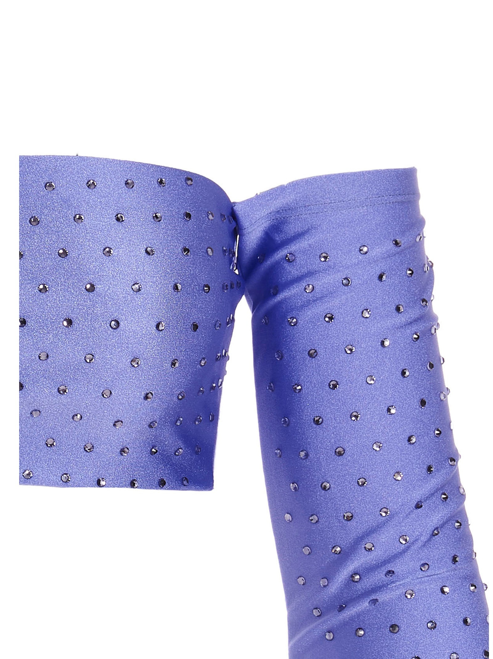 THE ANDAMANE - The Andamane Women Crystal Cropped Top - 3