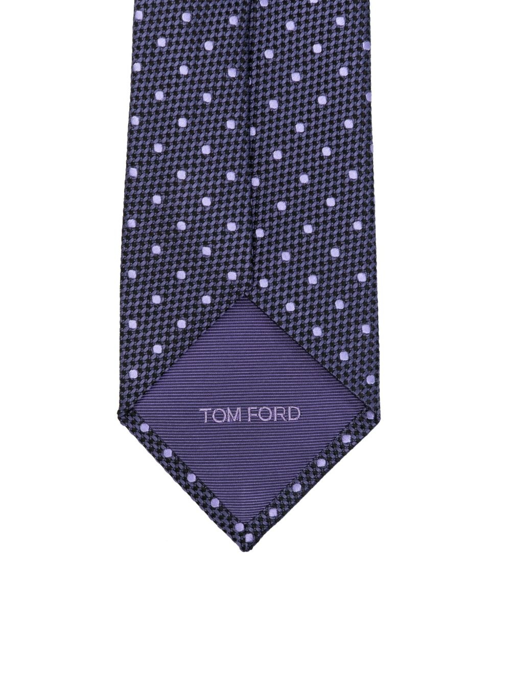 silk polka-dot tie - 2