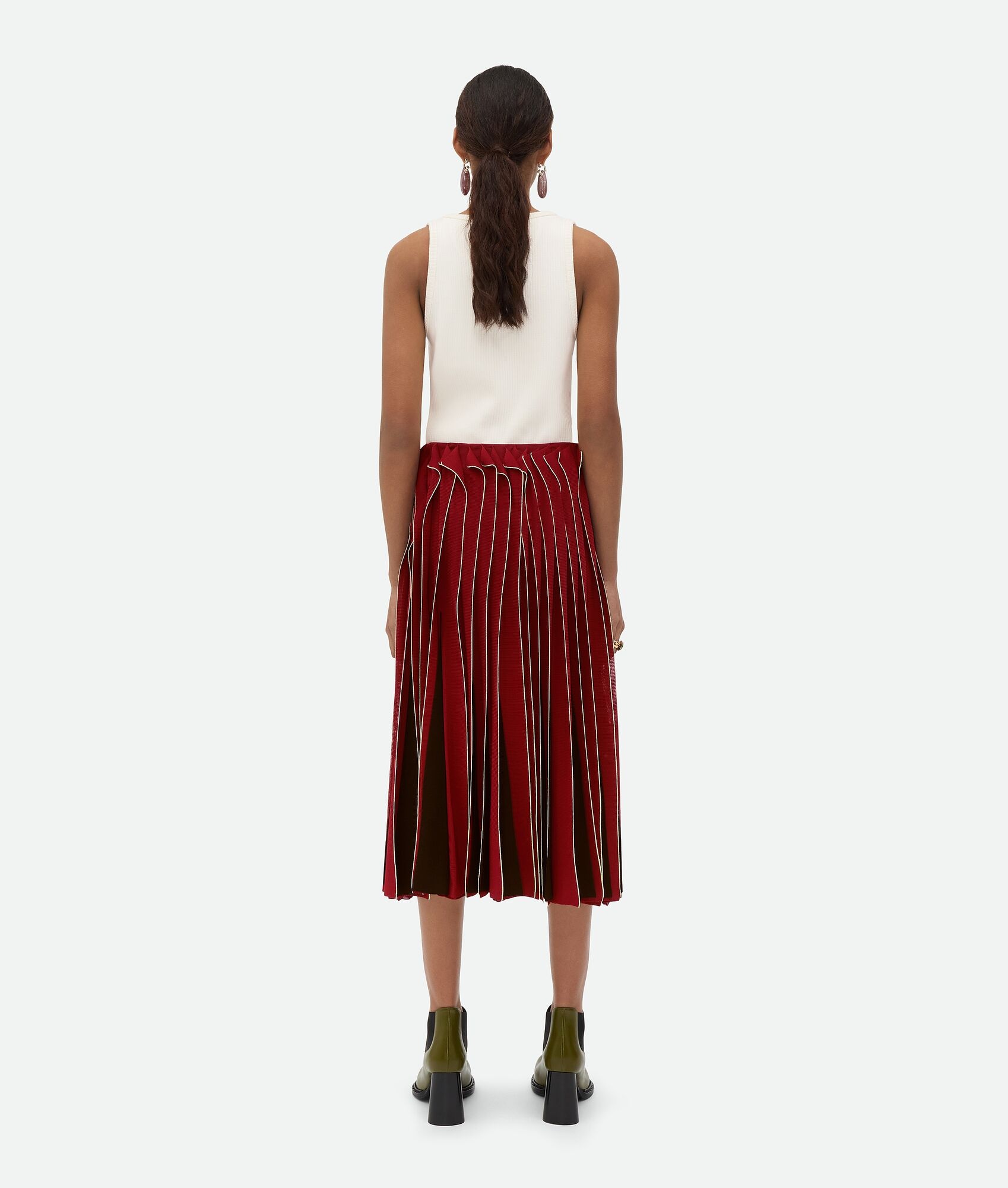 Viscose Frill Skirt - 3