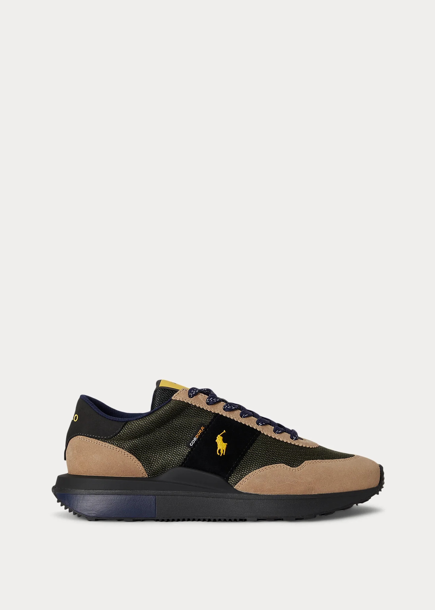 Train 89 Suede-Paneled Sneaker - 1