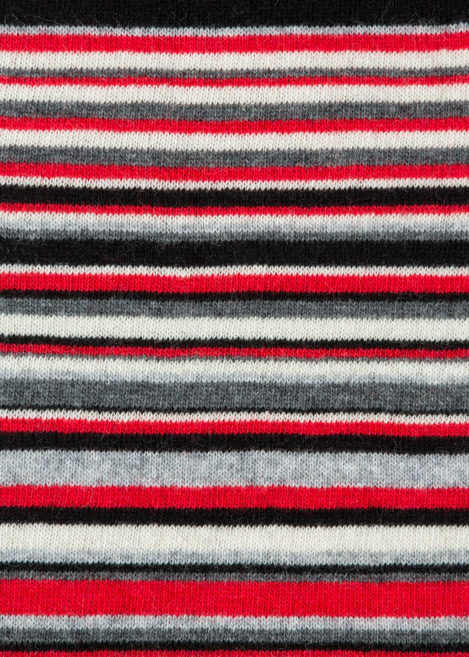 Paul Smith & Manchester United – Red Striped Wool-Cashmere Scarf - 2