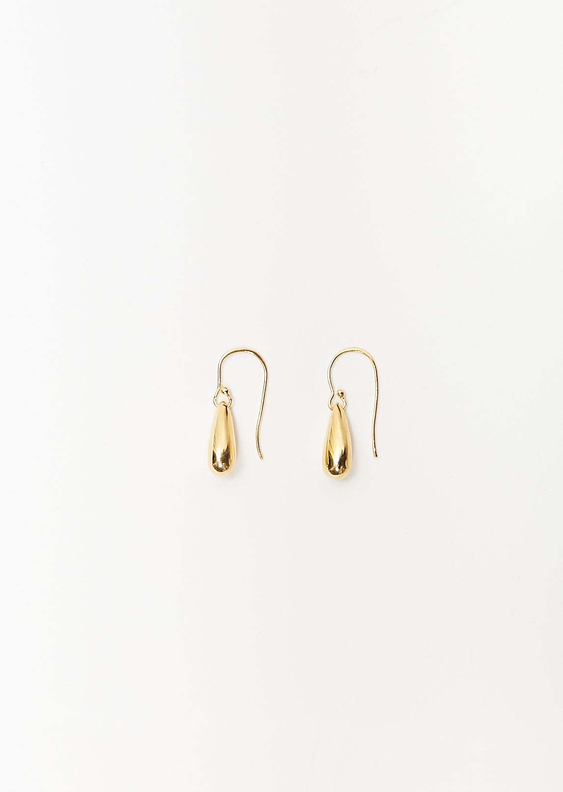 Gold Droplet Earrings - 1