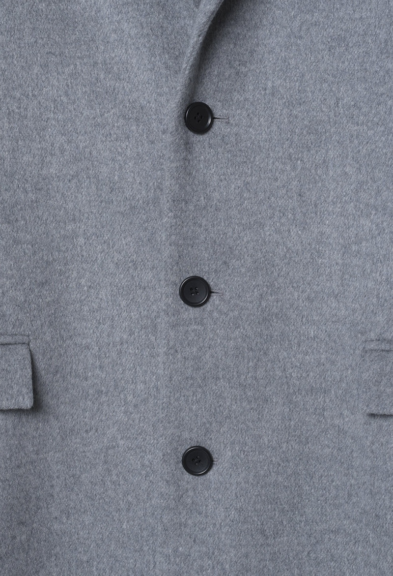 BRUSHED WOOL OVERCOAT 5