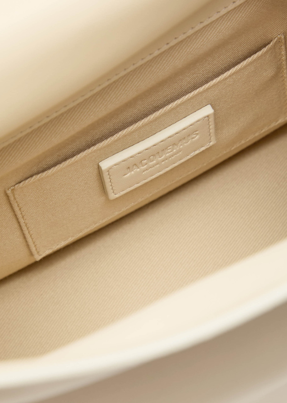 Jacquemus La Pochette Rond Carre Leather Clutch - 4