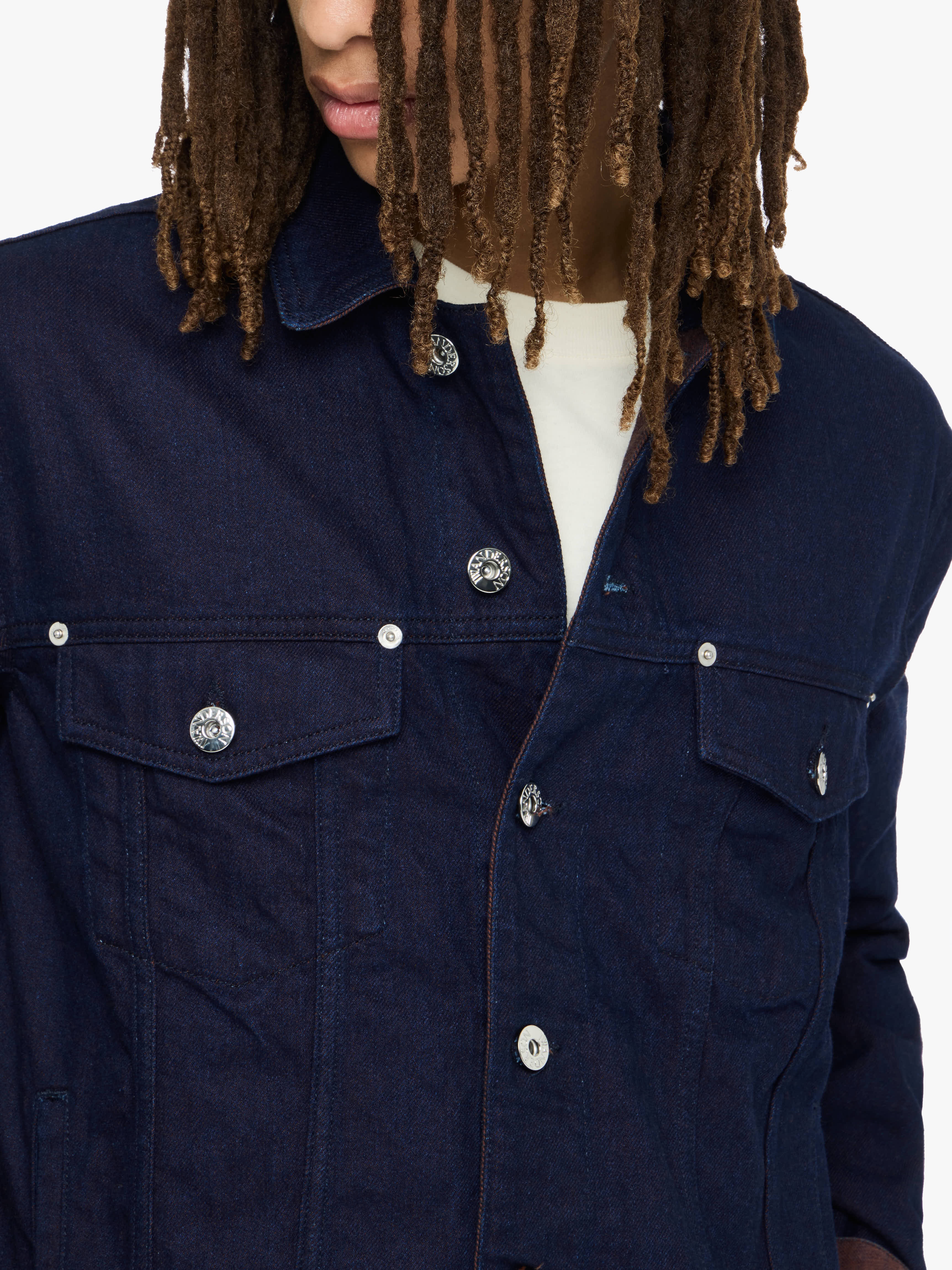 TURN UP CUFF DENIM JACKET - 5