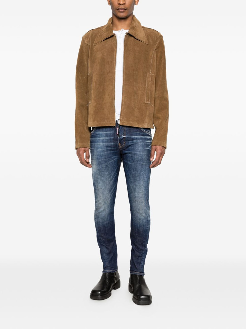 DSQUARED2 logo-patch belt-loop jeans outlook