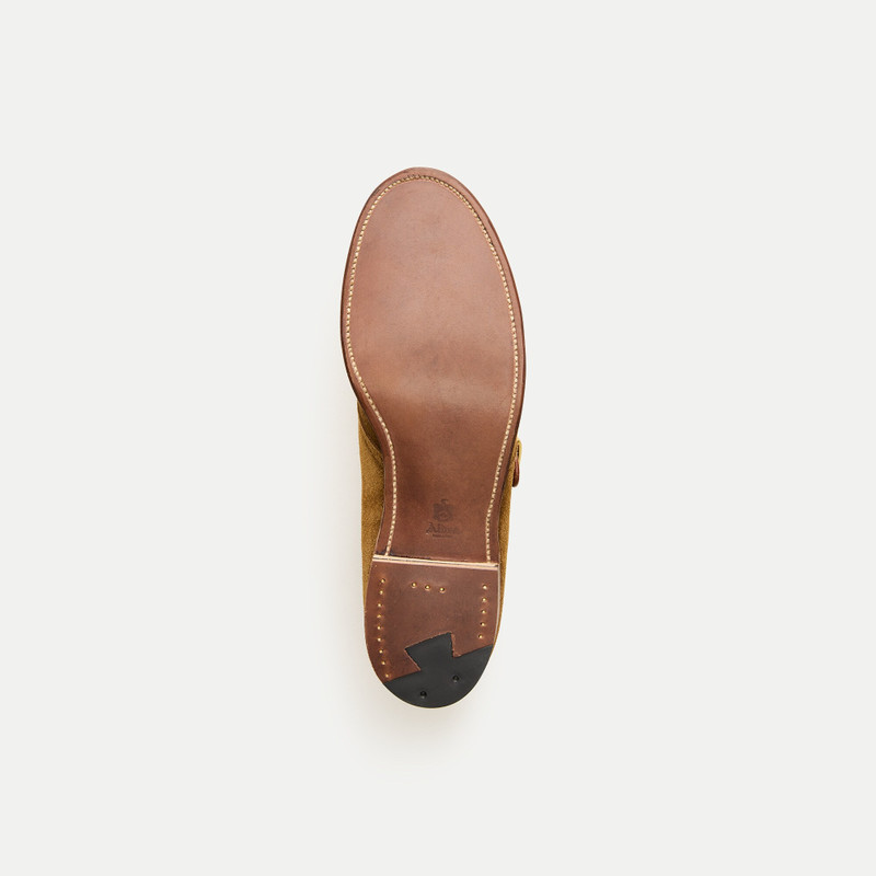 Alden® for J.Crew monk-strap dress shoes in suede 6