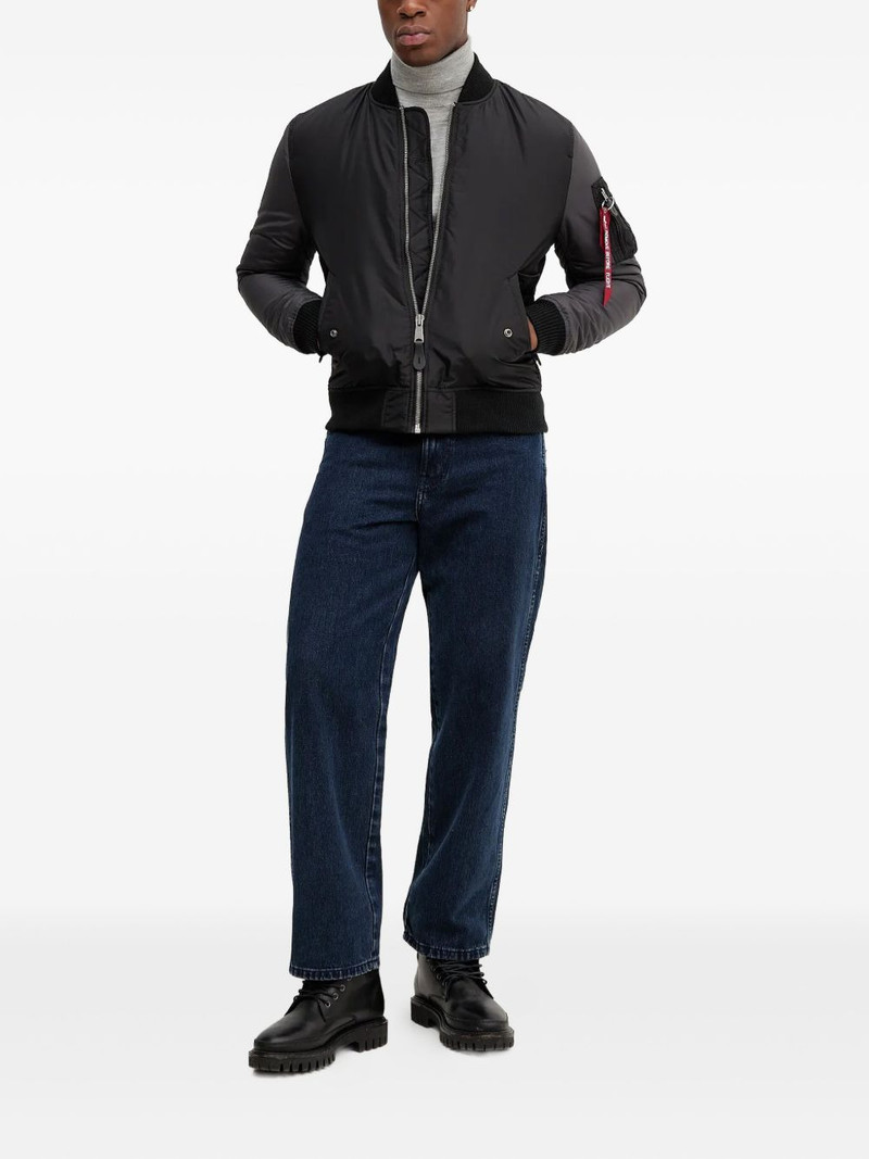 ALPHA INDUSTRIES MA-1 embroidery bomber jacket outlook