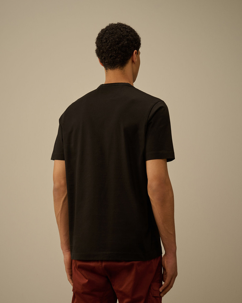 30/2 Mercerized Jersey Twisted Embroidery T-Shirt 4