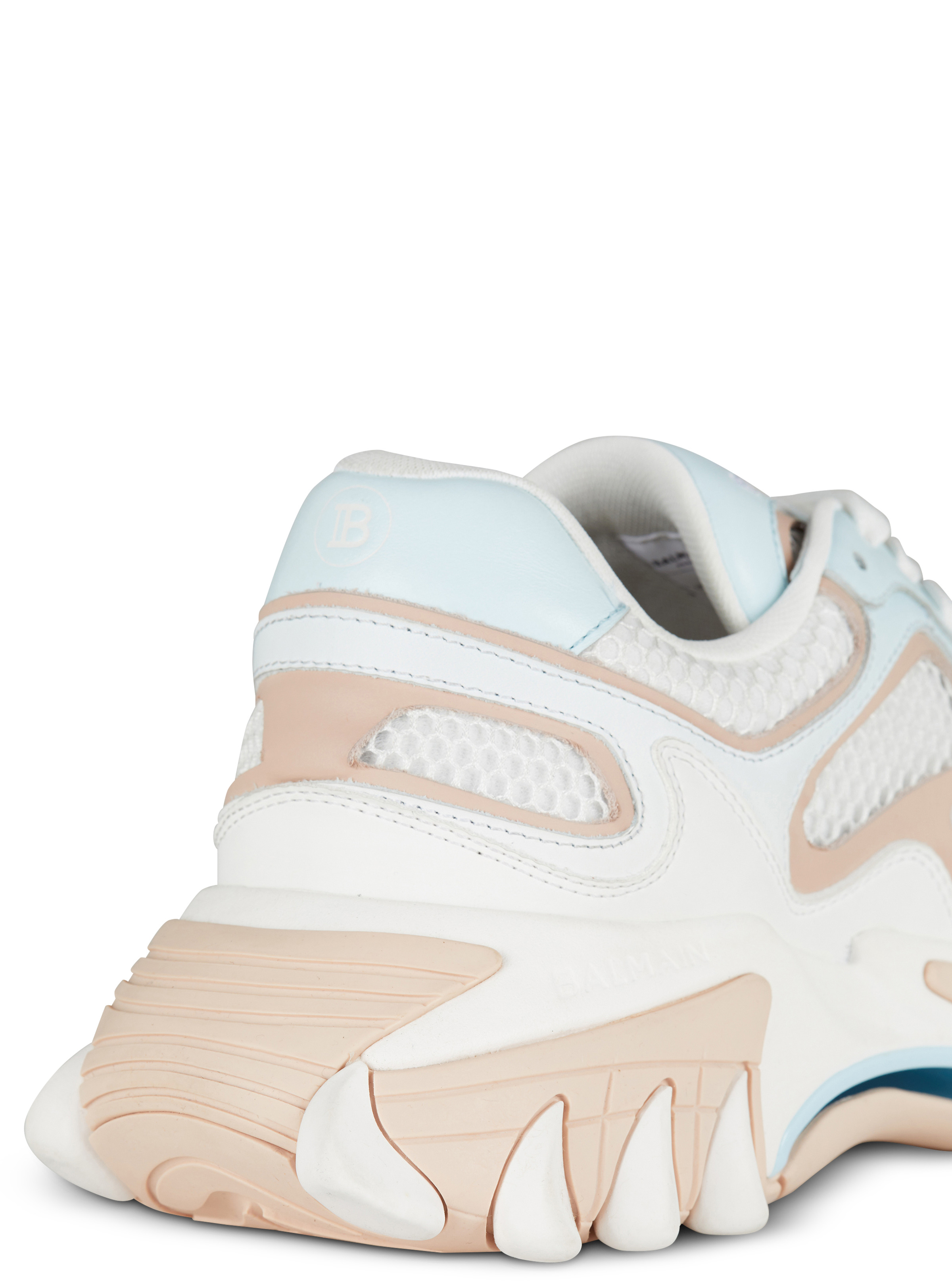 B-East trainers in coloured leather and mesh - 6