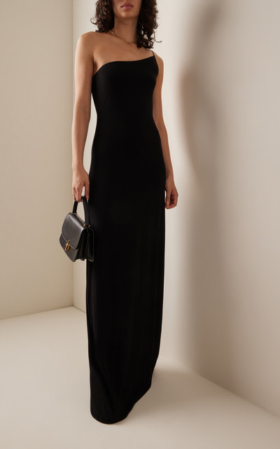 NILI LOTAN Elinor One-Shoulder Maxi Dress black outlook