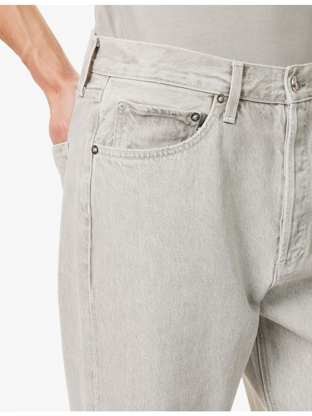 90s Relaxed-Fit Denim Jeans - 5