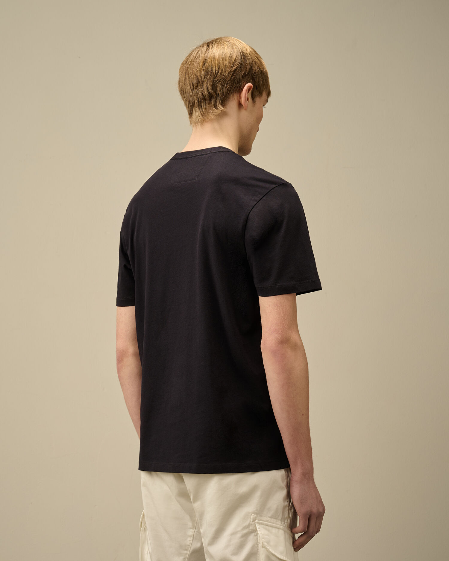 30/1 Jersey Logo Label T-Shirt - 4