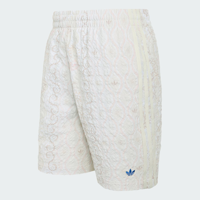 ADIDAS ORIGINALS SUMMER GLOW PRINTED SEERSUCKER SHORTS 1