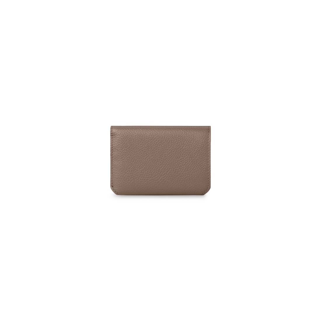 Essential Mini Wallet in Mink - 3