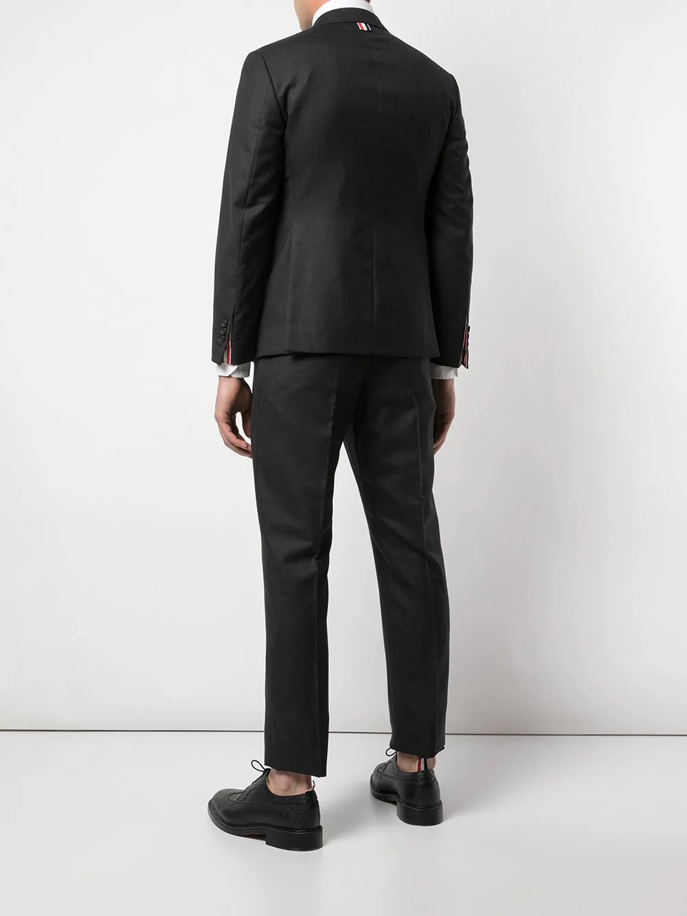 Super 120s wool twill suit - 4