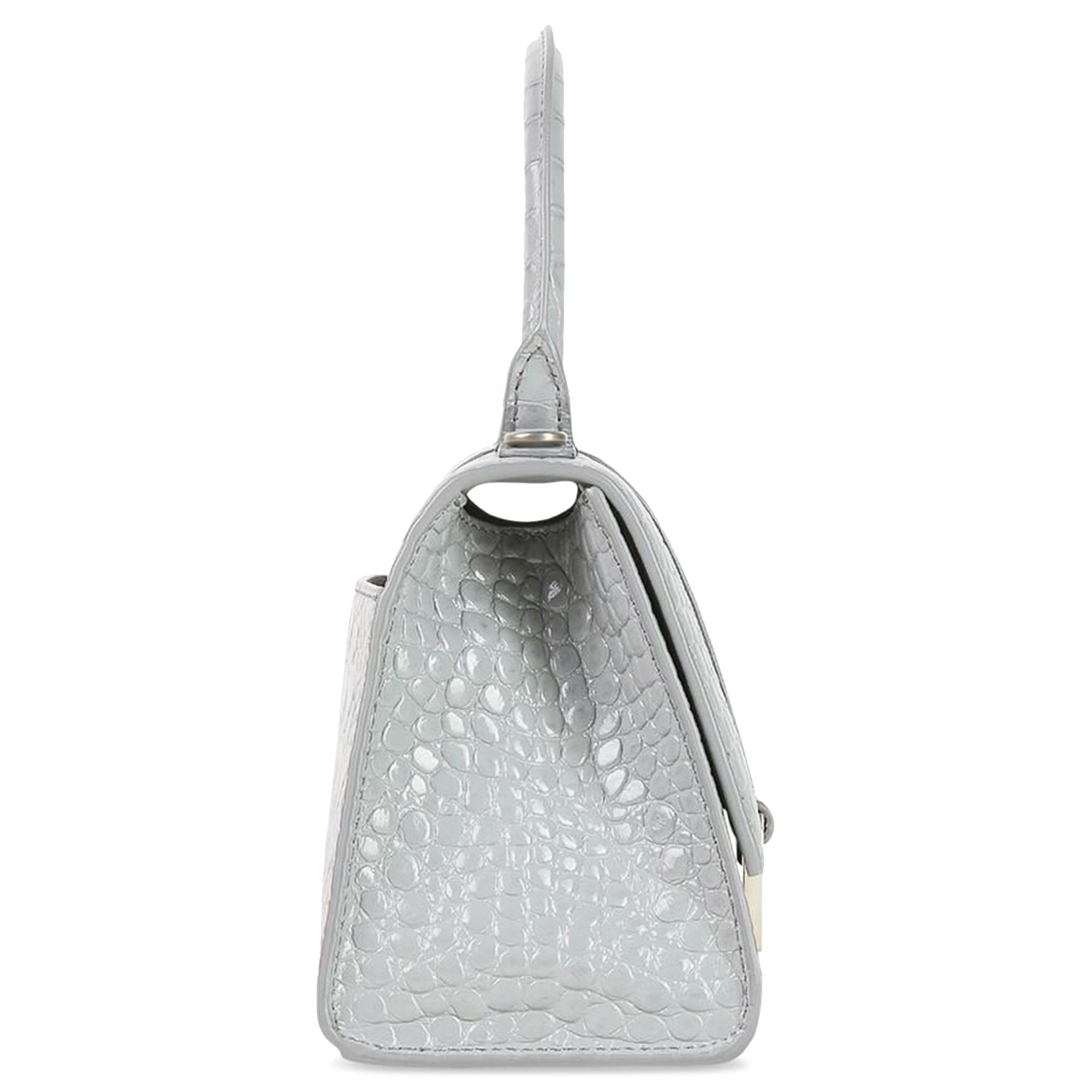 Balenciaga Small Hourlgass Top Handle Bag 'Grey' - 3