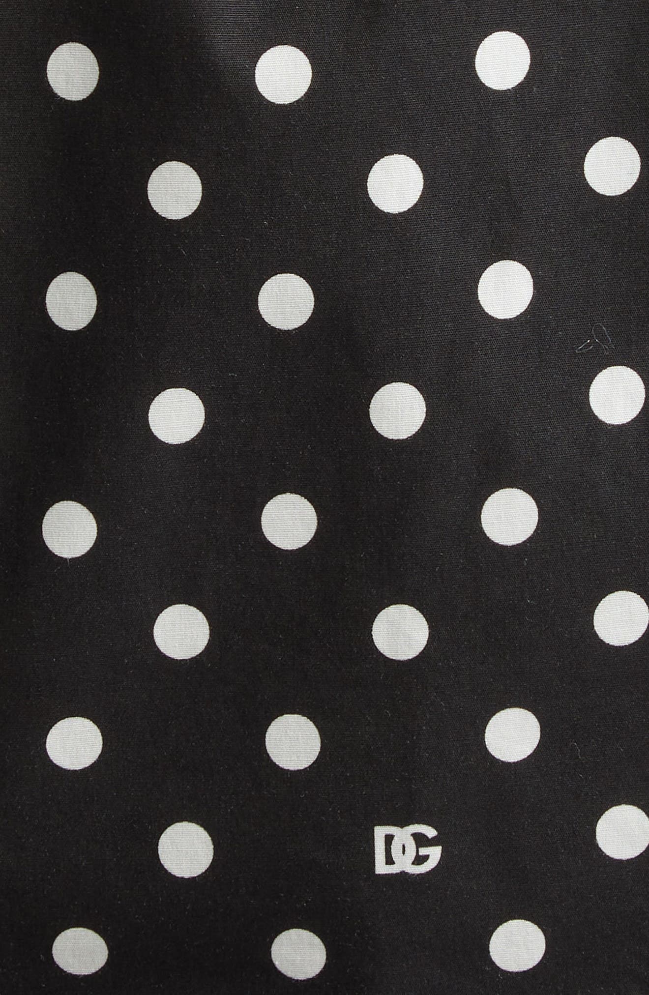 Dolce&Gabbana Polka Dot Cotton Circle Skirt in Hnzqw Pois Picc 0 8 F.nero at Nordstrom - 7
