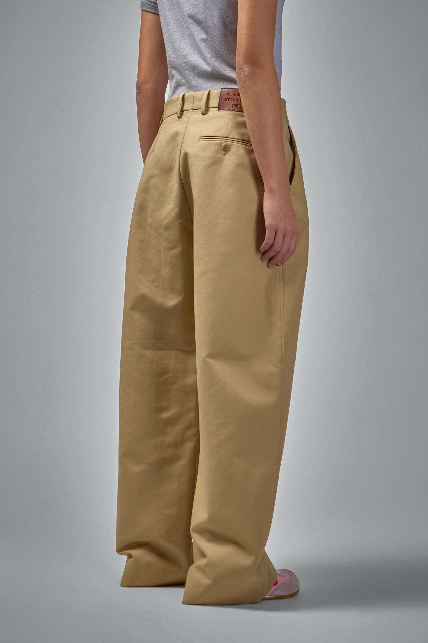 Tailored Satin Trousers - 4
