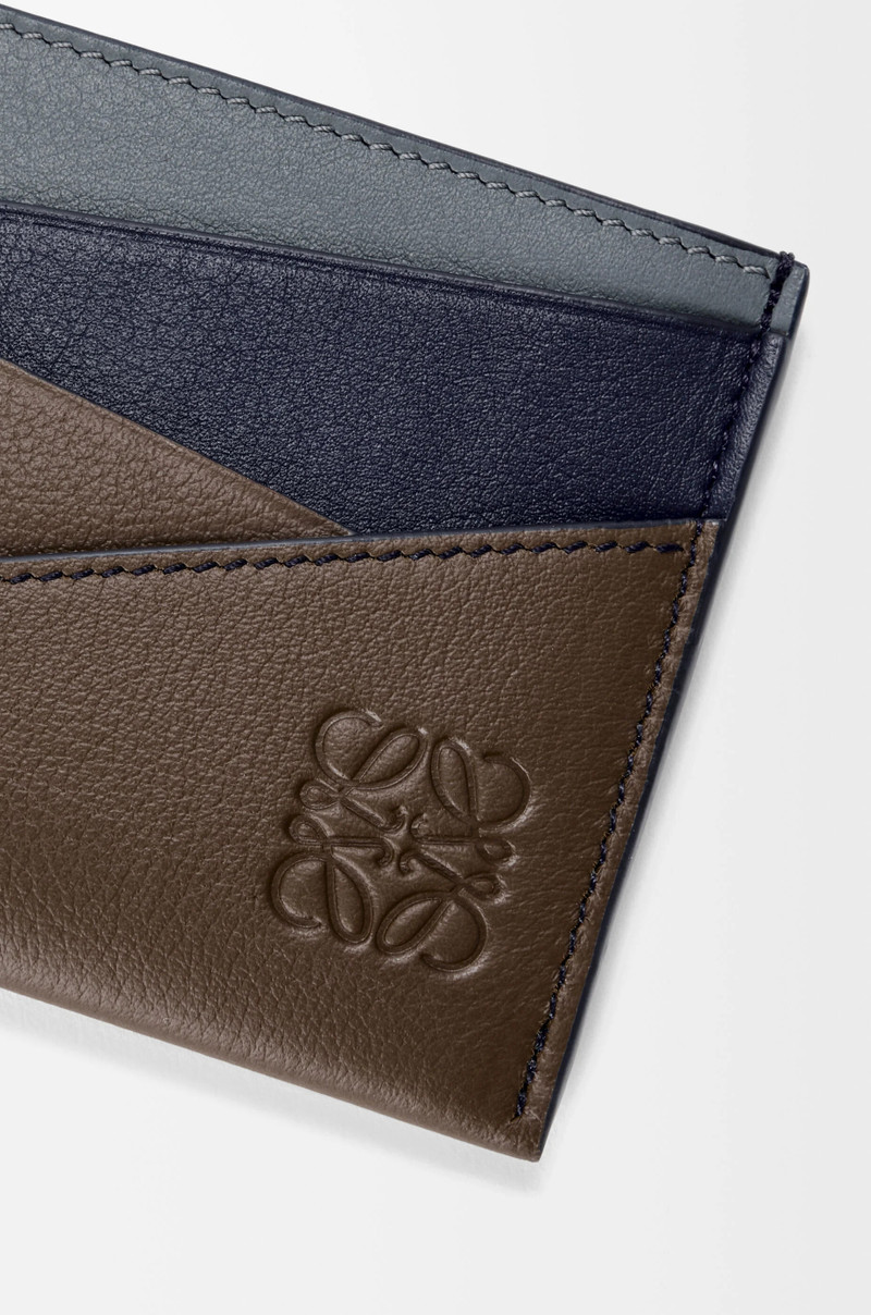 Puzzle plain cardholder in classic calfskin 4