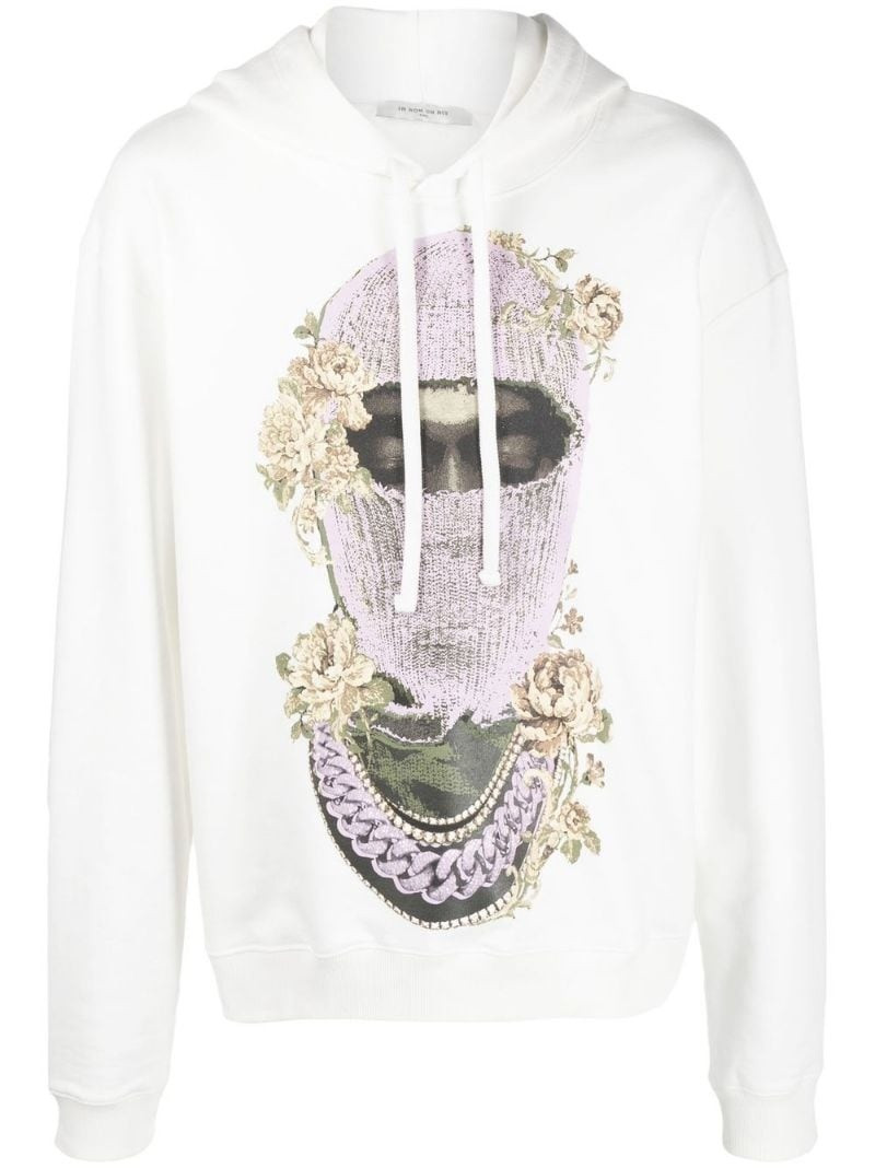 graphic-print long-sleeve hoodie 1