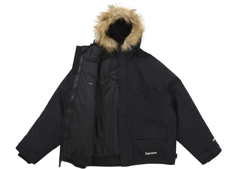 Supreme Supreme 2-in-1 GORE-TEX Parka + Reversible 700-Fill Down Liner Jacket Black outlook
