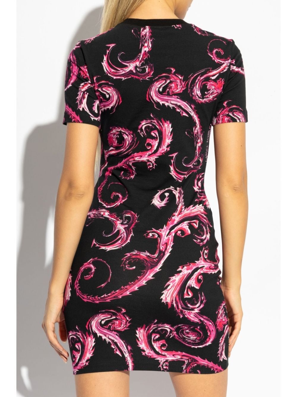 Chromo Couture-print mini dress - 4