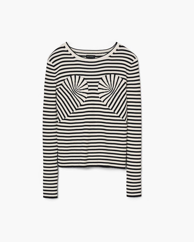 Marc Jacobs SEAMED UP KNIT CREWNECK outlook