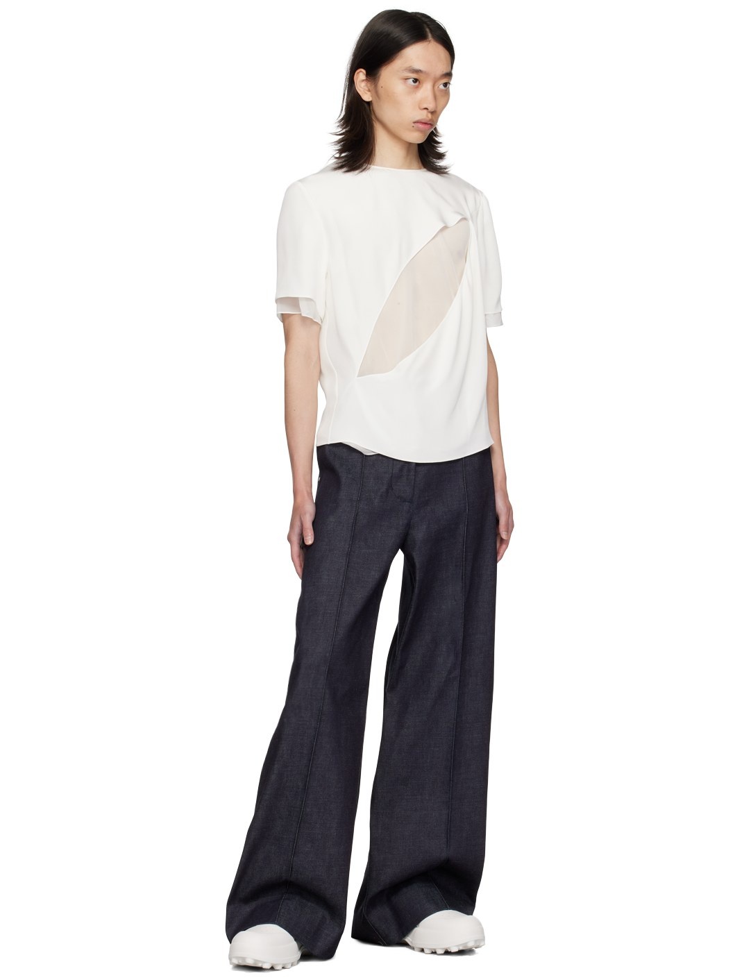 Indigo Oversized Jeans - 4