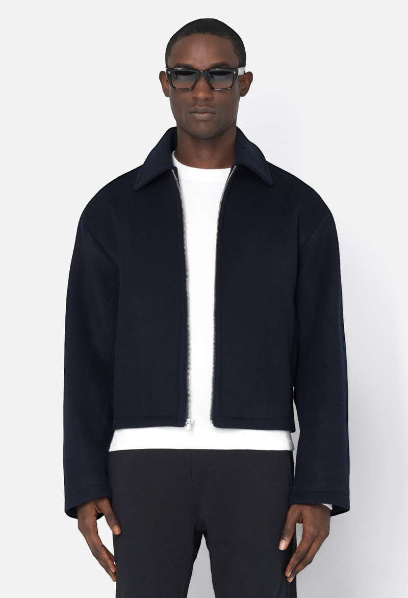 BRUSHED WOOL LEXINGTON FULL ZIP 2