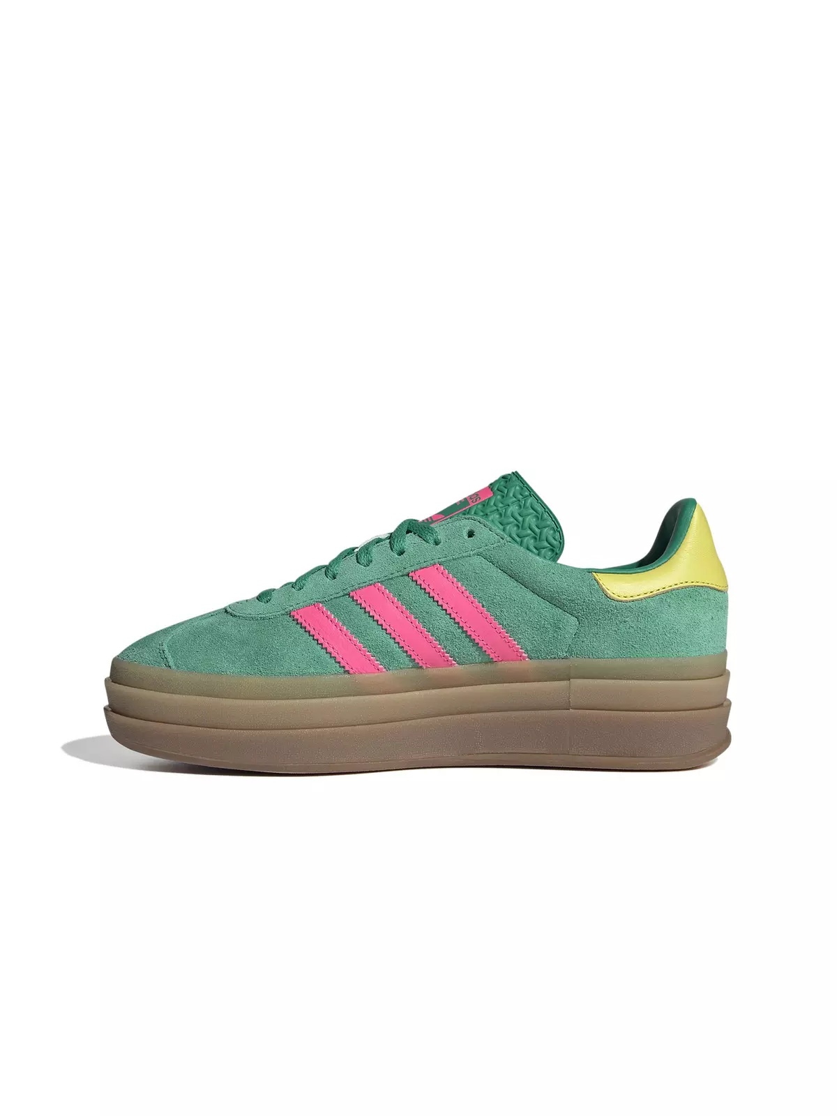 Originals Gazelle Bold "Court Green/Lucid Pink/Pure Sulfur" Women's Shoe - 2