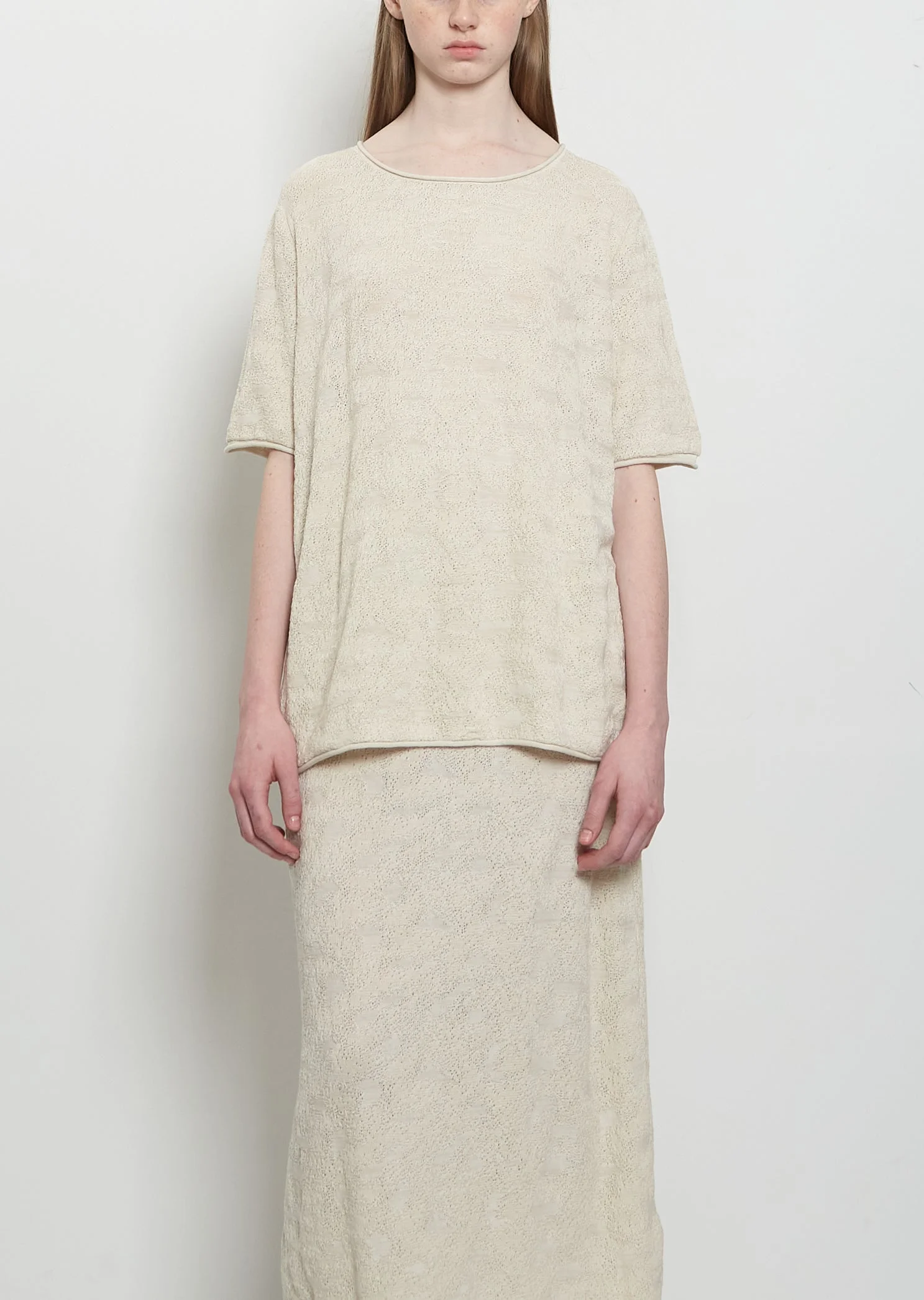 Terra ima Cotton Knit Tee - 1