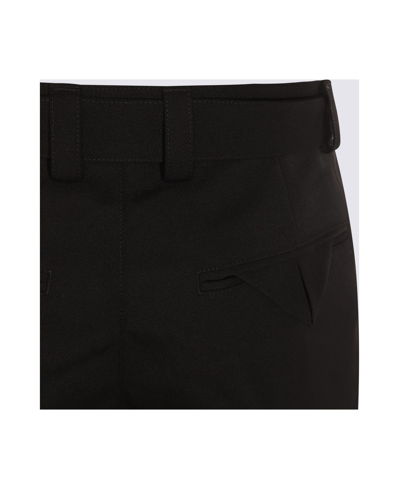 Black Wool Pants - 4