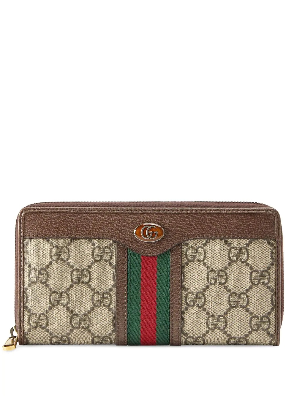 monogram pattern wallet - 1