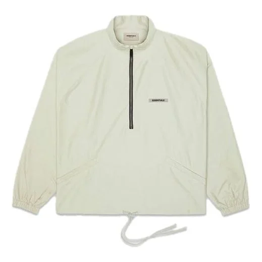 Fear of God Essentials FW20 Half Zip Track Jacket 'Sage' 0202250500025012 - 1