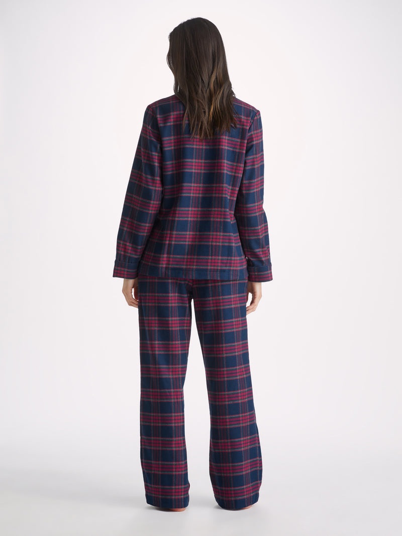 Women's Pyjamas Kelburn 36 Brushed Cotton Multi - 4