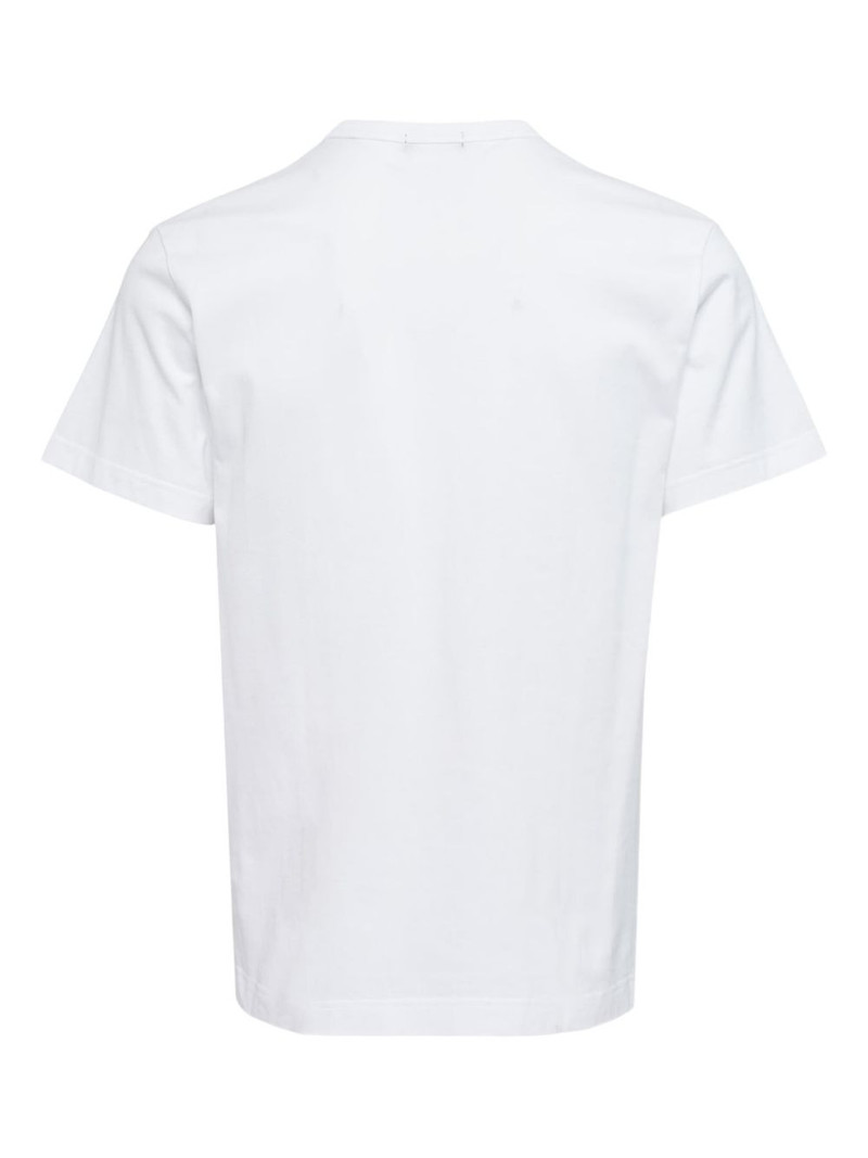 Comme des Garçons Homme Plus patchwork T-shirt outlook