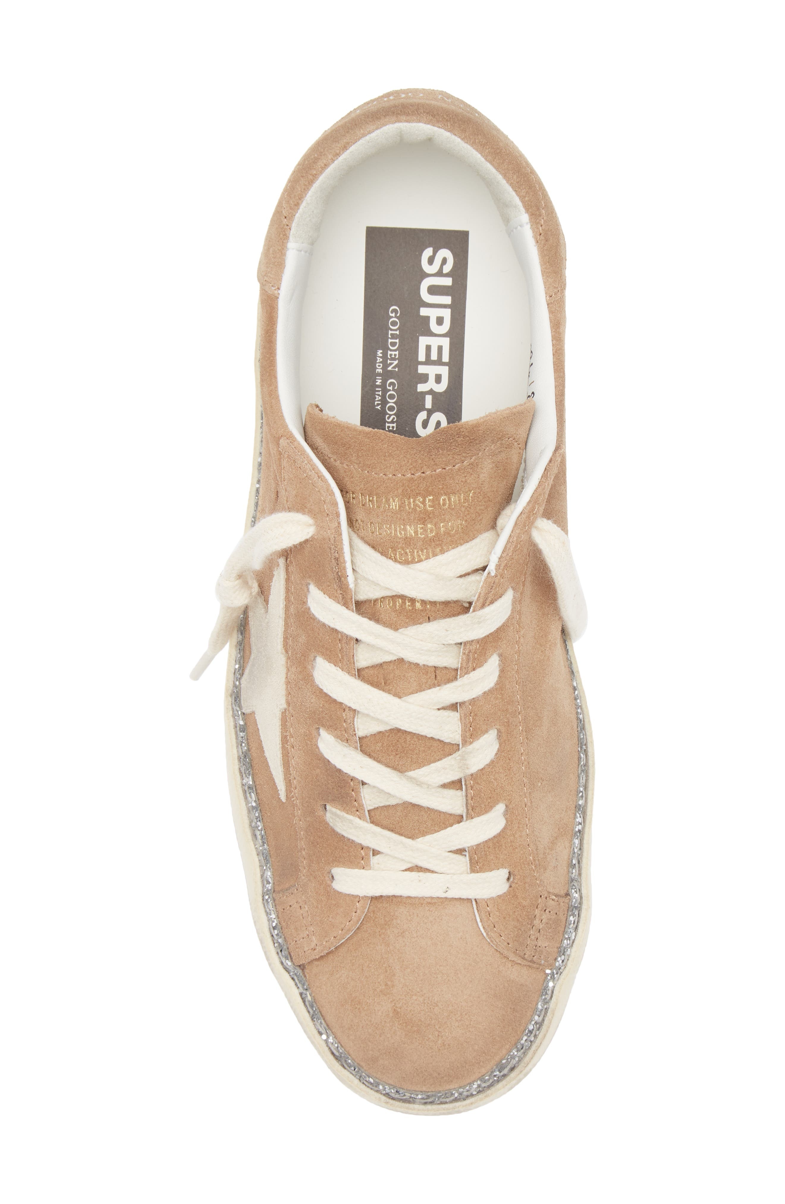 Golden Goose Super-Star Sneaker in Tabacco/Cream/Silver at Nordstrom - 5