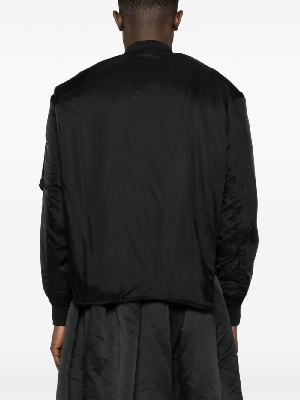 satin bomber jacket - 4