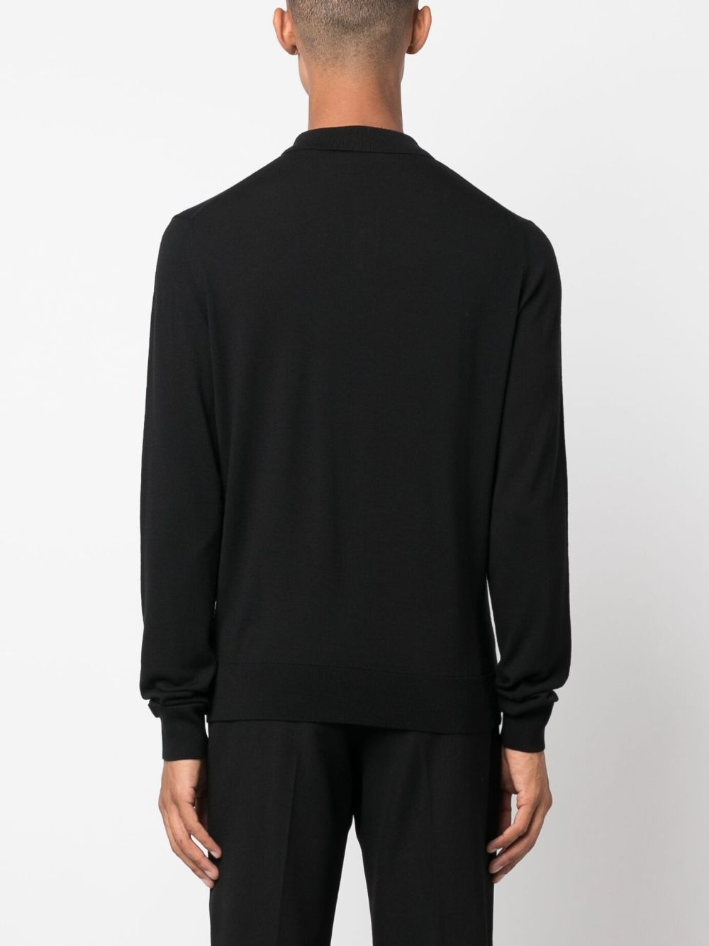 long-sleeve polo shirt - 4