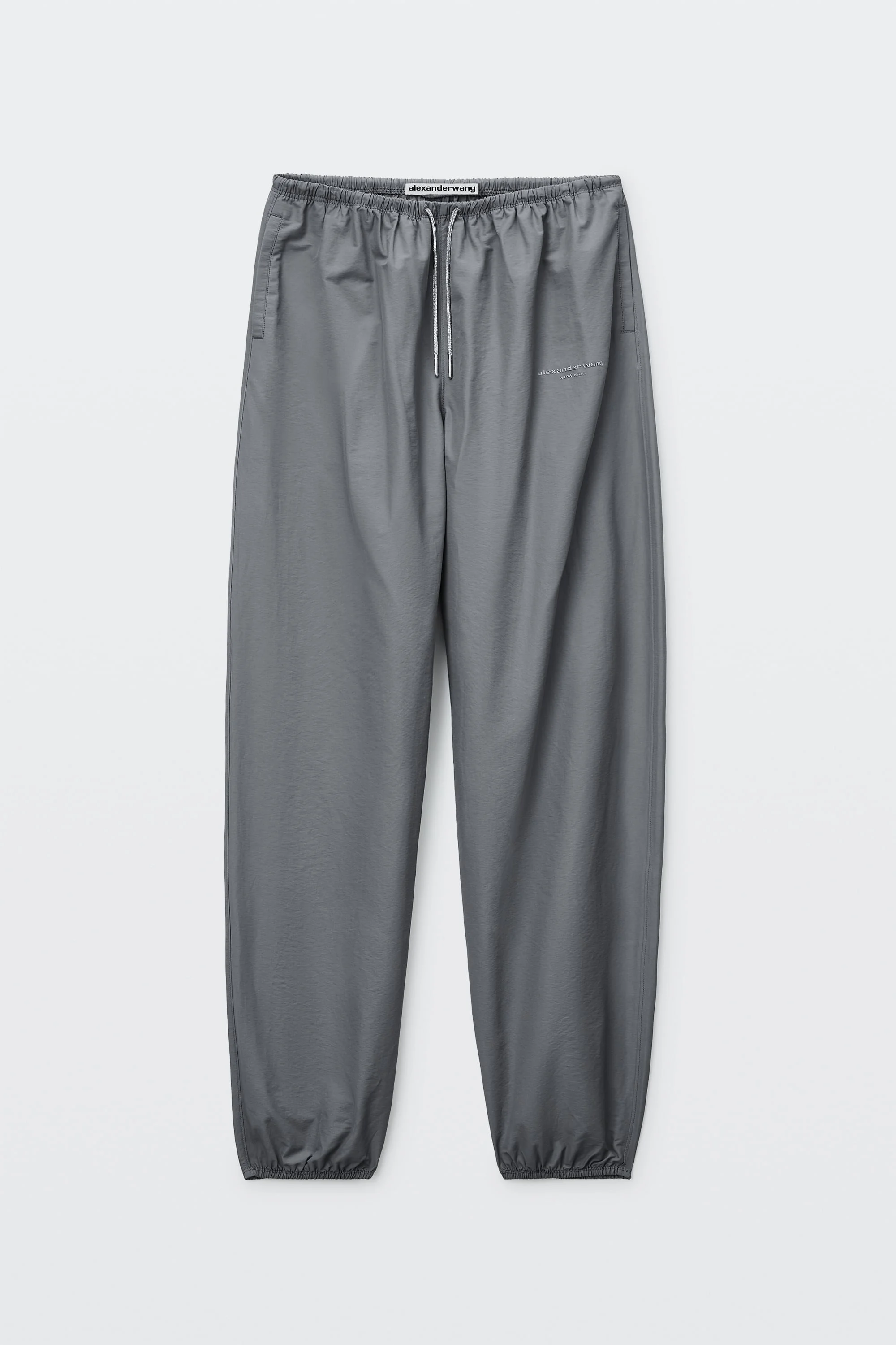 CRYSTAL HOTFIX DRAWCORD MID-RISE TRACK PANT - 1