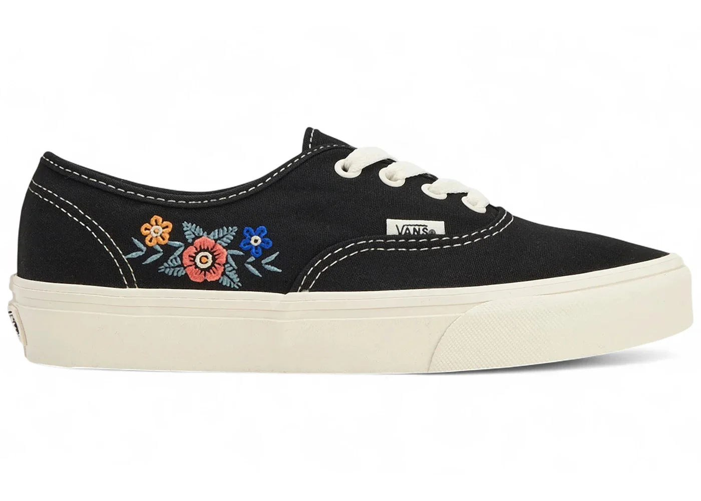 Vans Authentic Black Floral - 1